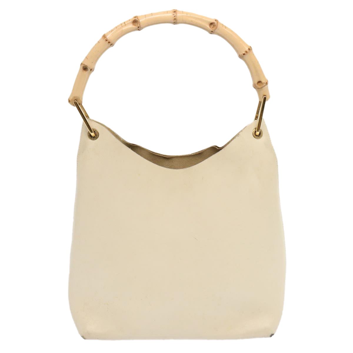 Luxury Gucci Trending 2025 Bamboo Shoulder Bag Leather White 001 1553 1880  71519