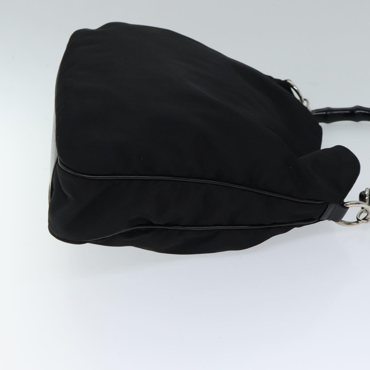 Luxury Gucci Trending 2025 Bamboo Shoulder Bag Nylon 2way Black 001 1577 1781  71530