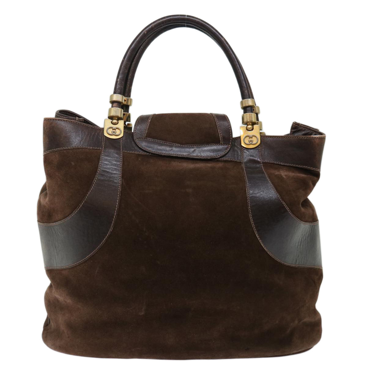 Luxury Gucci Trending 2025 Hand Bag Suede Brown  71531