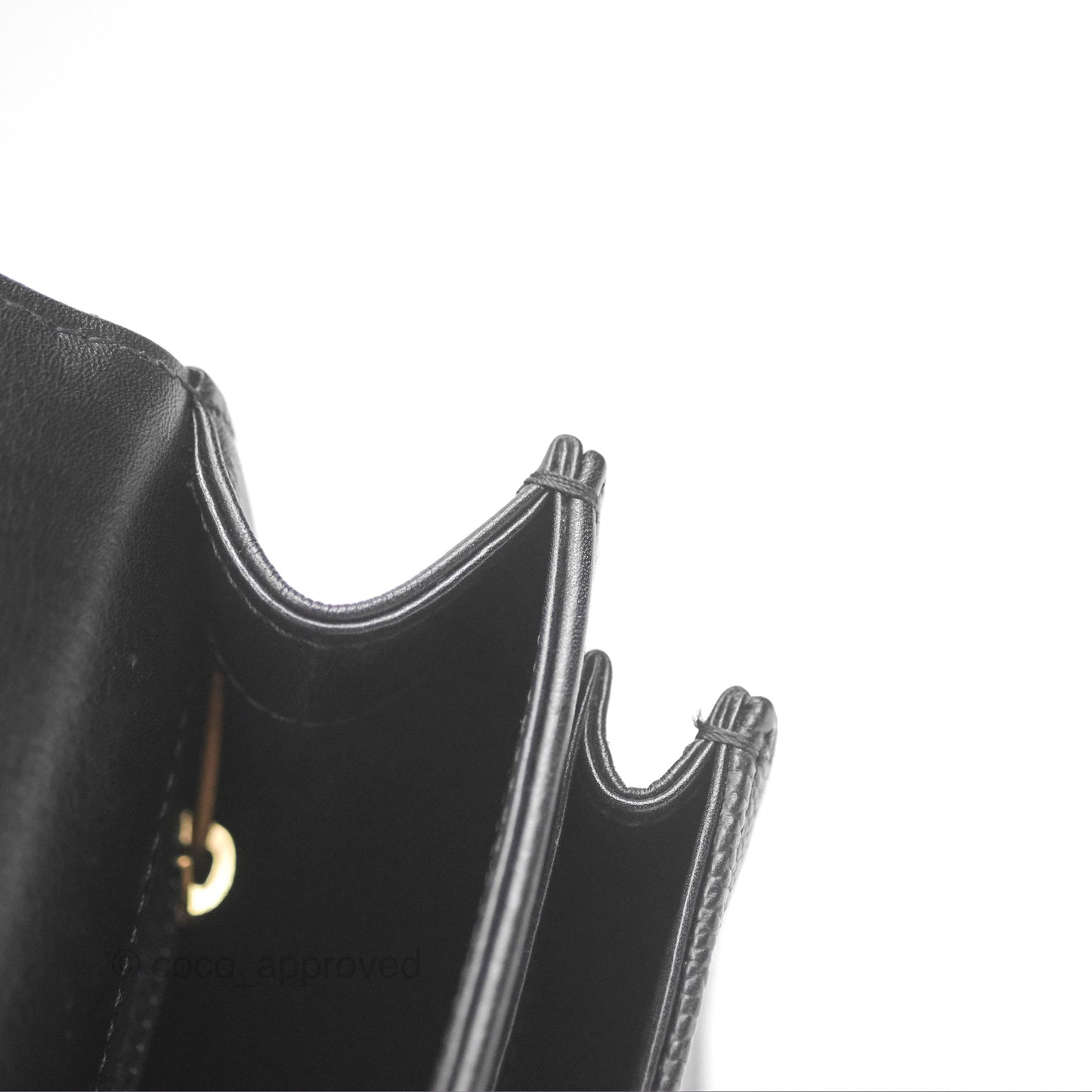 Chanel Chain Handle Small Flap Bag Black Calfskin