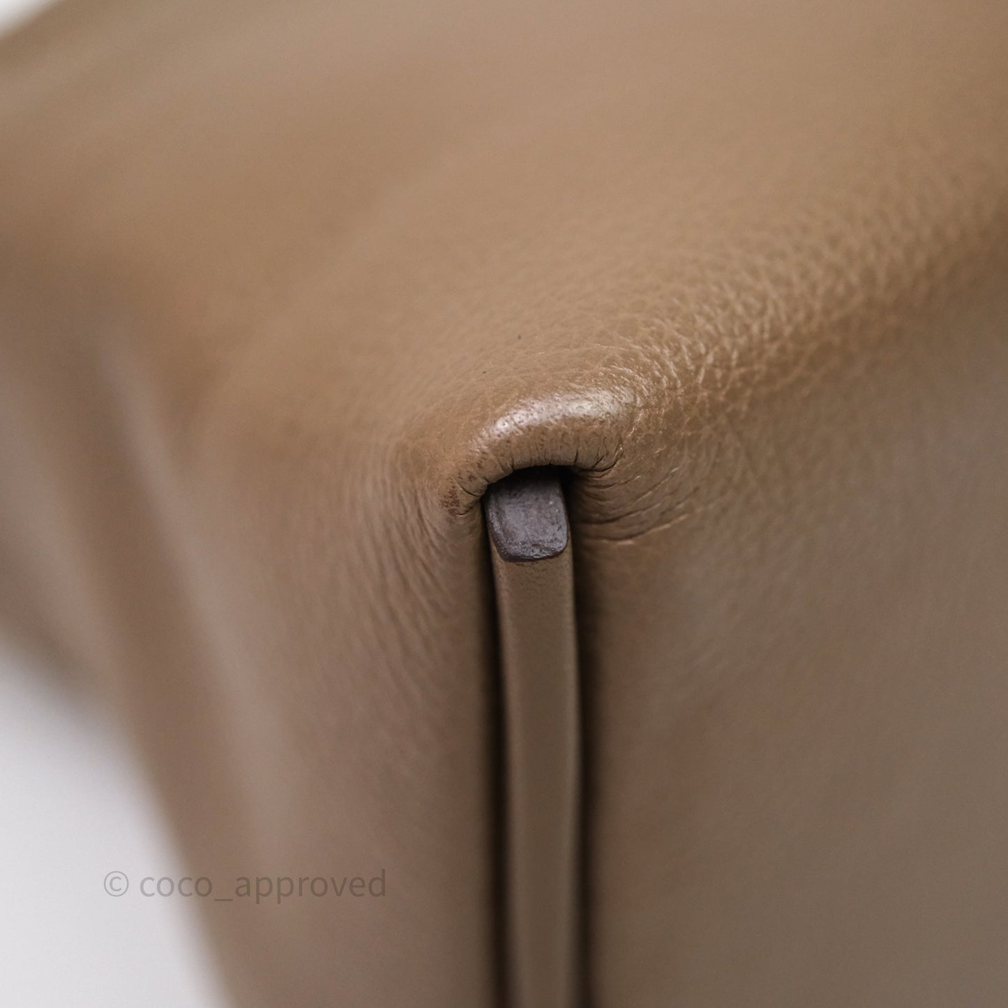Hermès 24/24 21 Mini Etoupe 18 Evercolor/Swift Gold Hardware