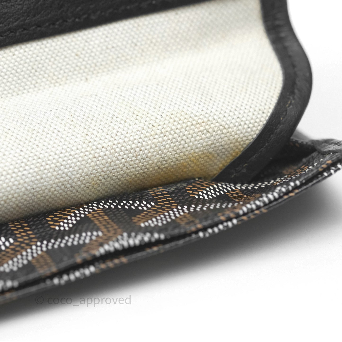 Goyard Saint Louis Black Goyardine Canvas PM⁣⁣⁣⁣⁣⁣⁣⁣⁣⁣⁣⁣⁣⁣⁣⁣