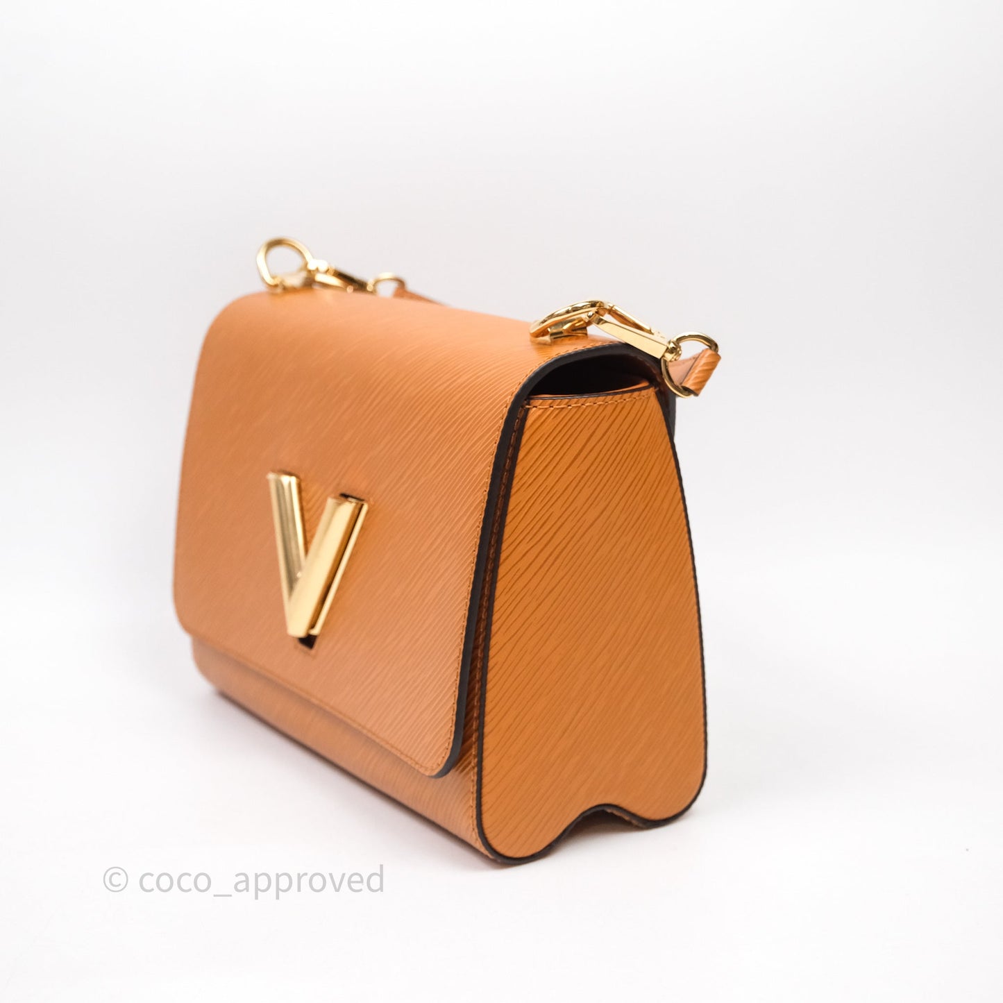 Louis Vuitton Twist Bag MM Gold Honey Epi