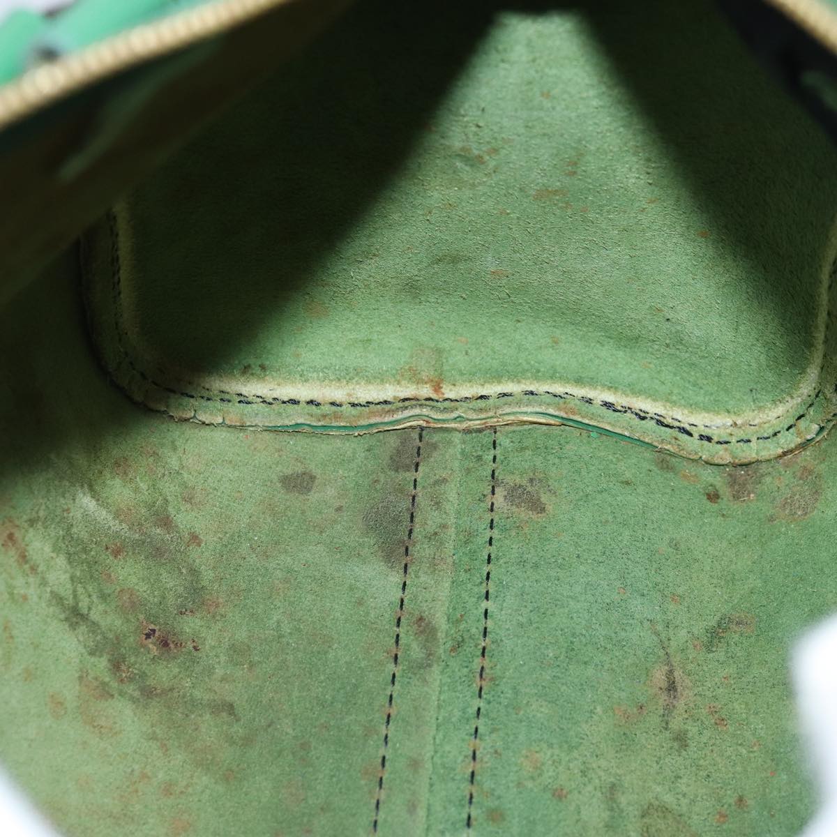 LOUIS VUITTON Epi Speedy 25 Hand Bag Borneo Green M43014 LV 71659