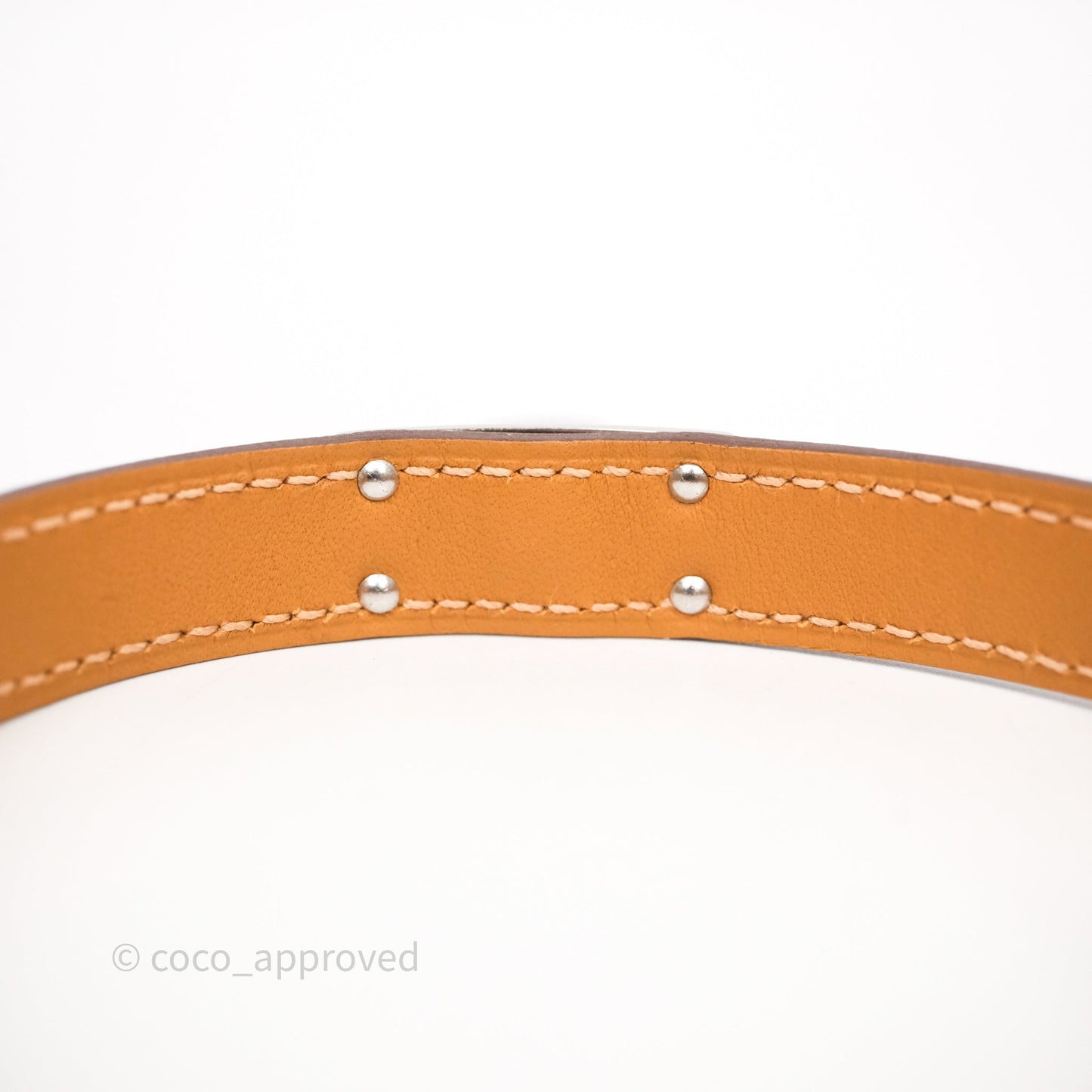 Hermès Kelly Double Tour Bracelet Etoupe Epsom Palladium Hardware
