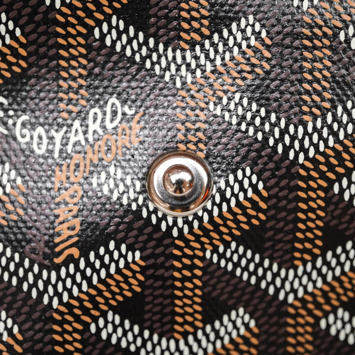 Goyard Bohème Hobo Bag Black & Tan