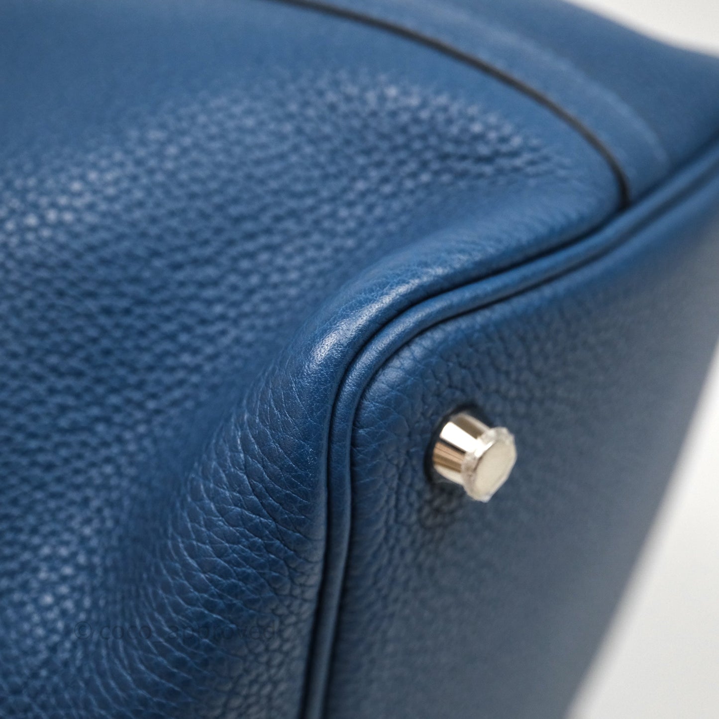 Hermès Picotin 18 Deep Blue S4 Clemence Palladium Hardware