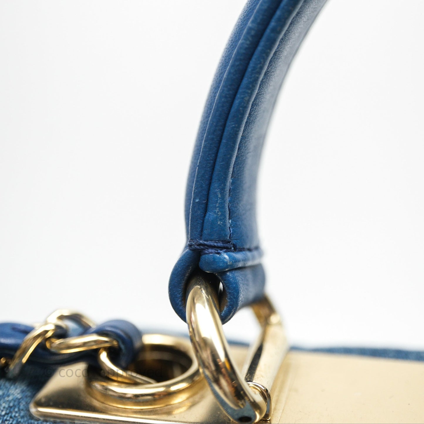Chanel Small Trendy CC Denim Gold Hardware