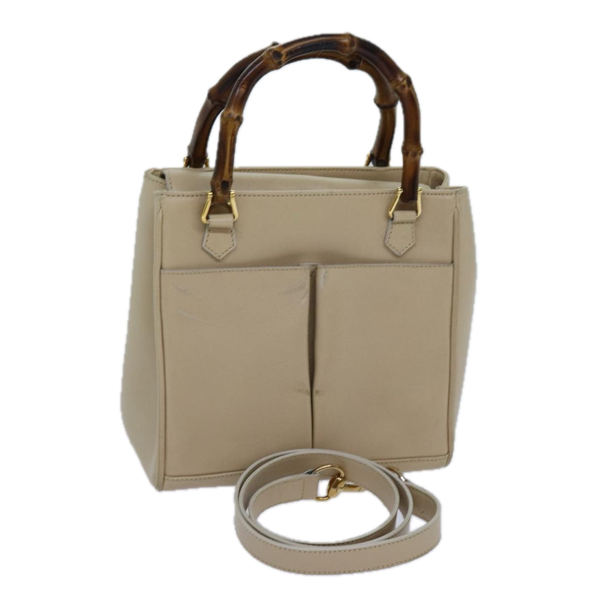 Luxury Gucci Trending 2025 Bamboo Hand Bag Leather 2way Beige 000 1364 0316  71795