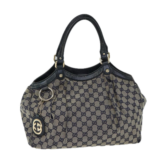 Luxury Gucci Trending 2025 GG Canvas Hand Bag Navy 211944  71797