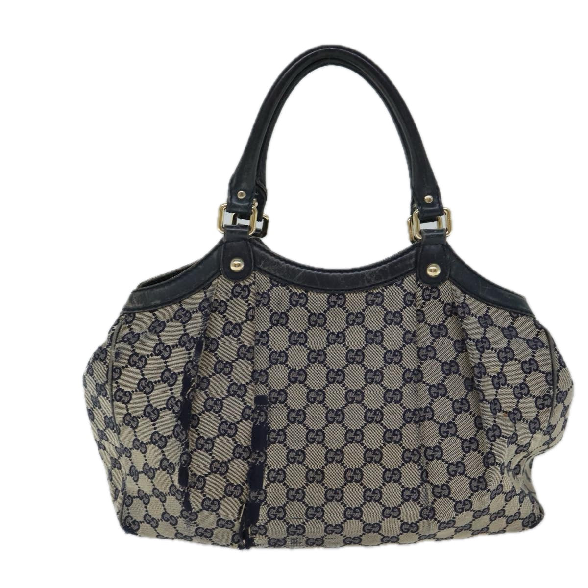 Luxury Gucci Trending 2025 GG Canvas Hand Bag Navy 211944  71797