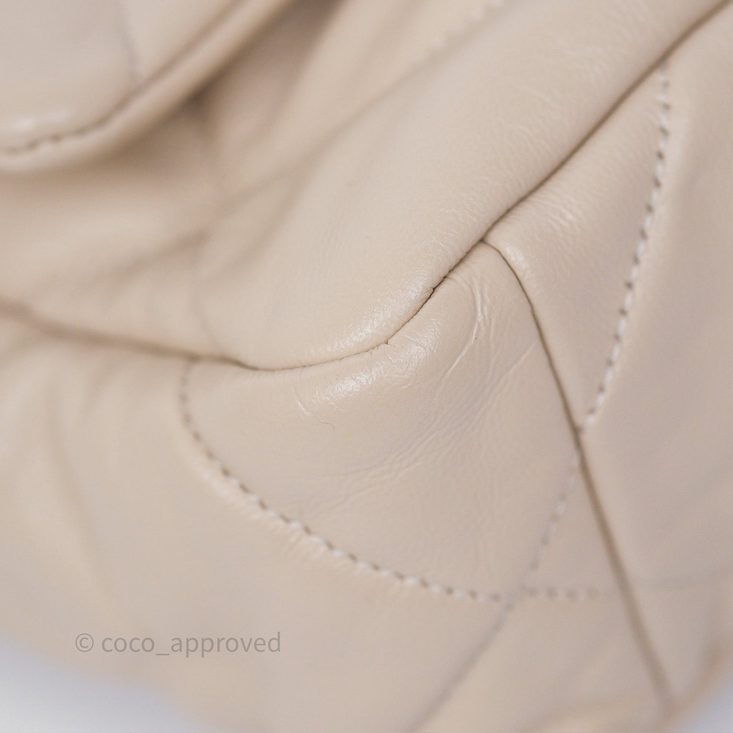 Chanel 19 Small Light Beige Mixed Hardware