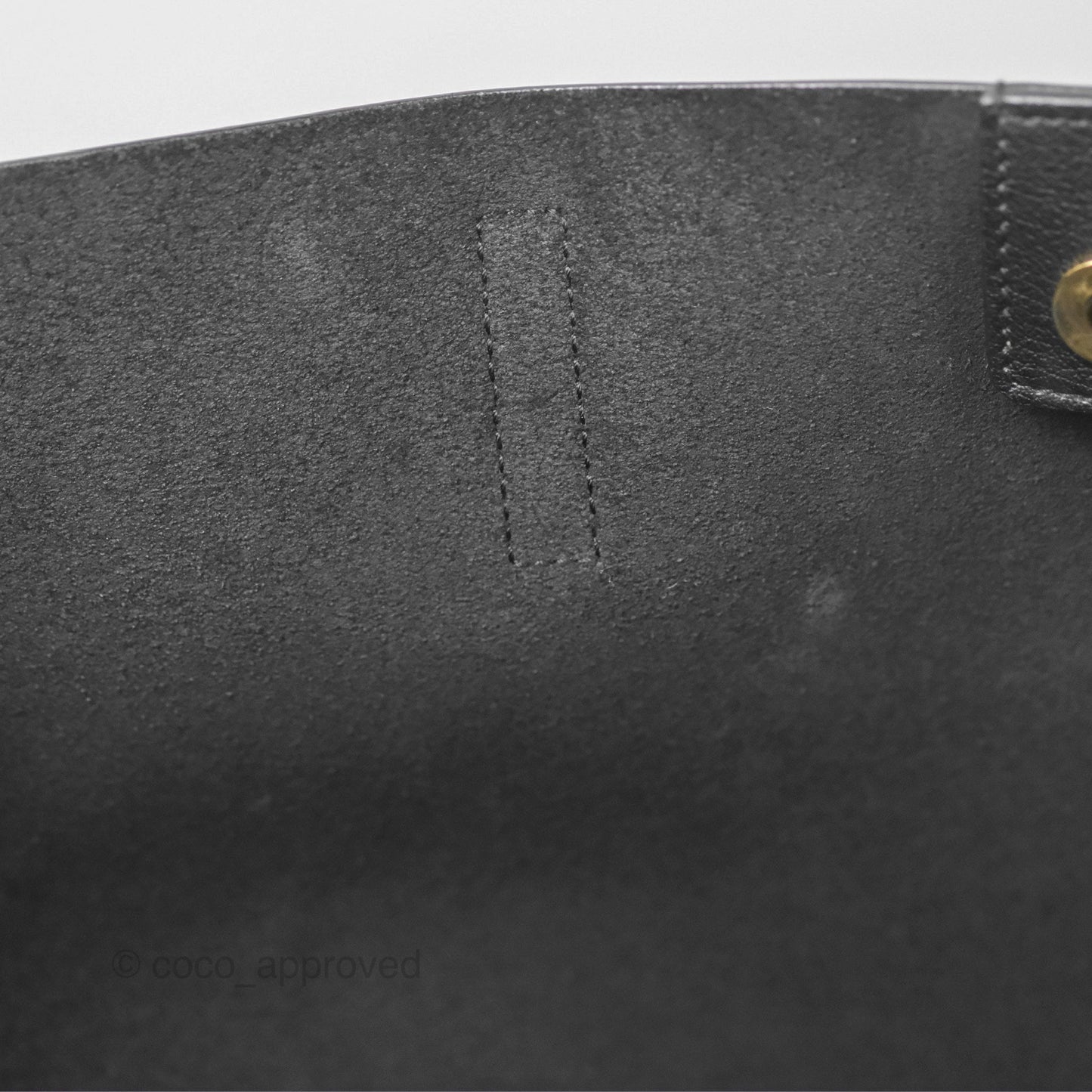 Saint Laurent Large Shopping Tote Black Calfskin