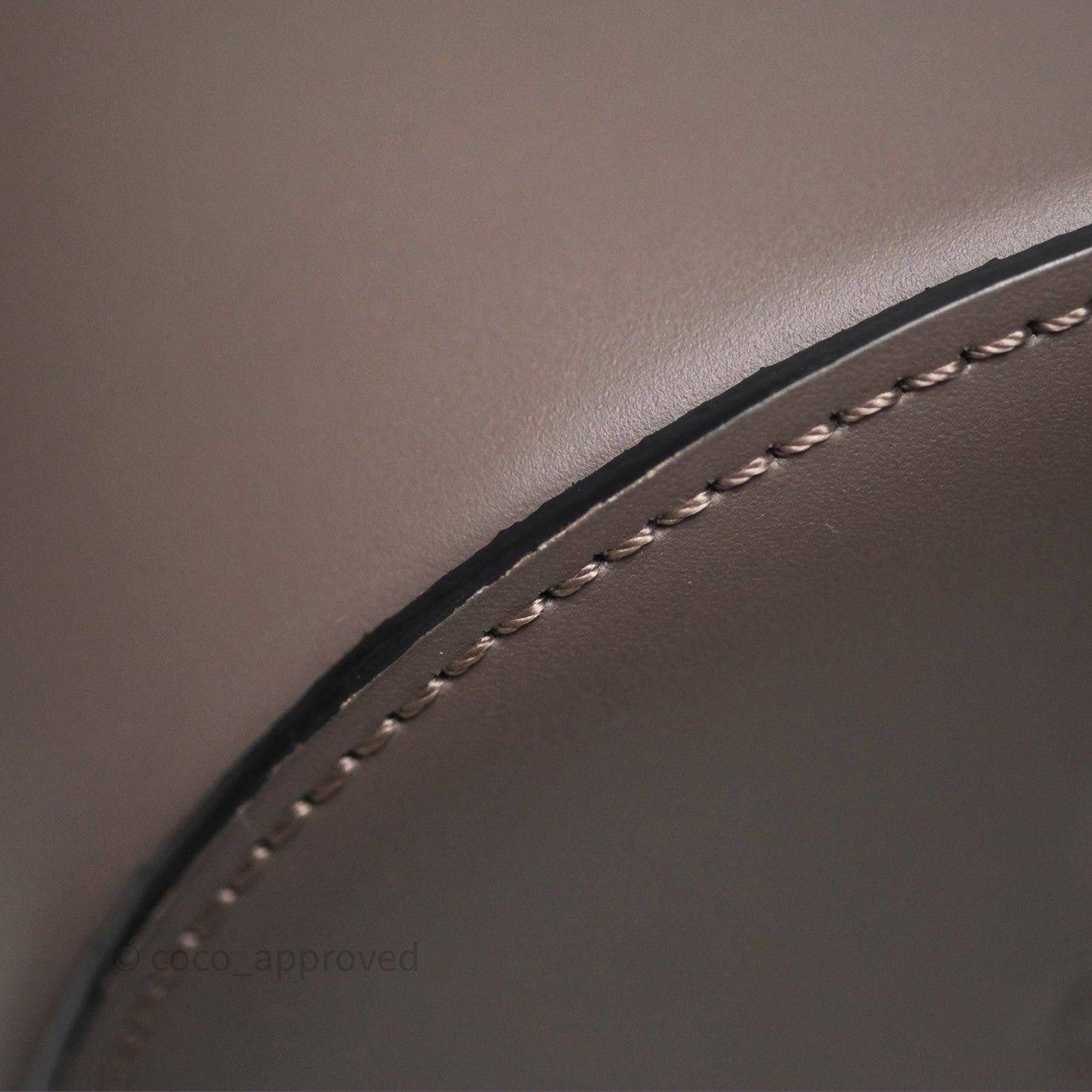 Loewe Small Balloon Bucket Bag Taupe Grained Calfskin