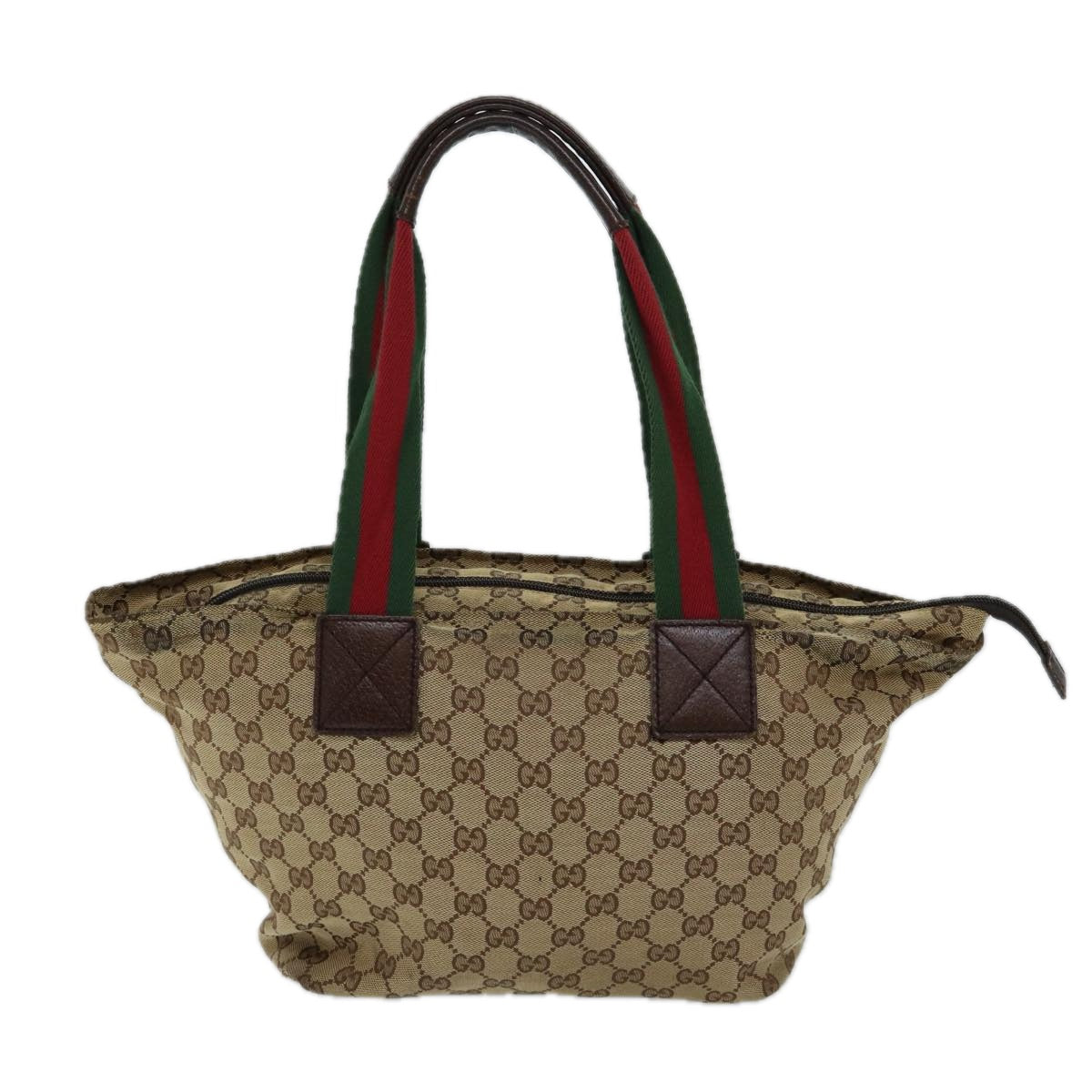 Luxury Gucci Trending 2025 GG Canvas Web Sherry Line Tote Bag Beige Red Green 131230  71809