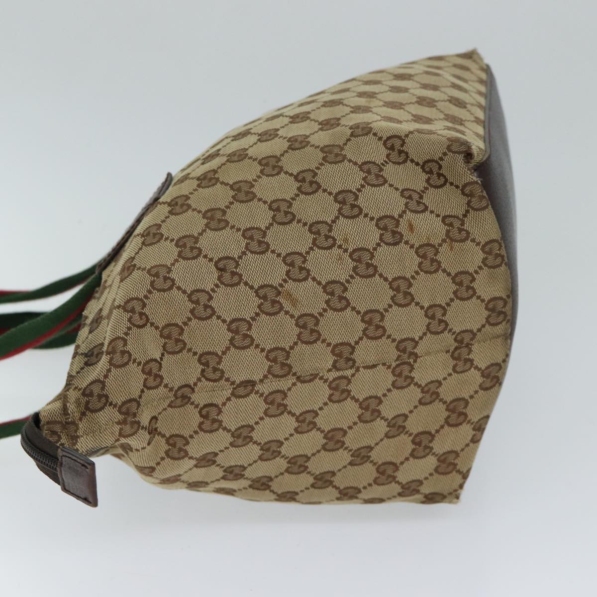 Luxury Gucci Trending 2025 GG Canvas Web Sherry Line Tote Bag Beige Red Green 131230  71809
