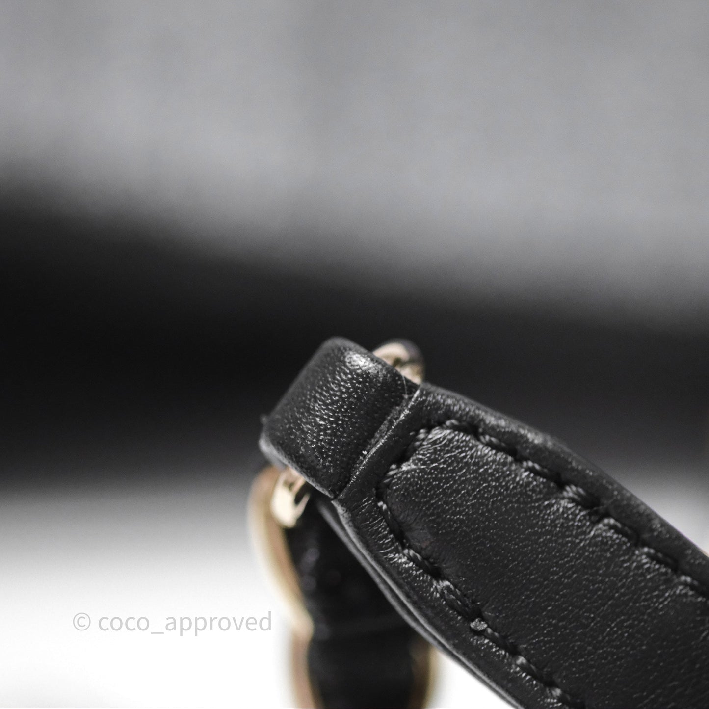 Chanel Large Deauville Glitter Black Grey Raffia Gold Hardware