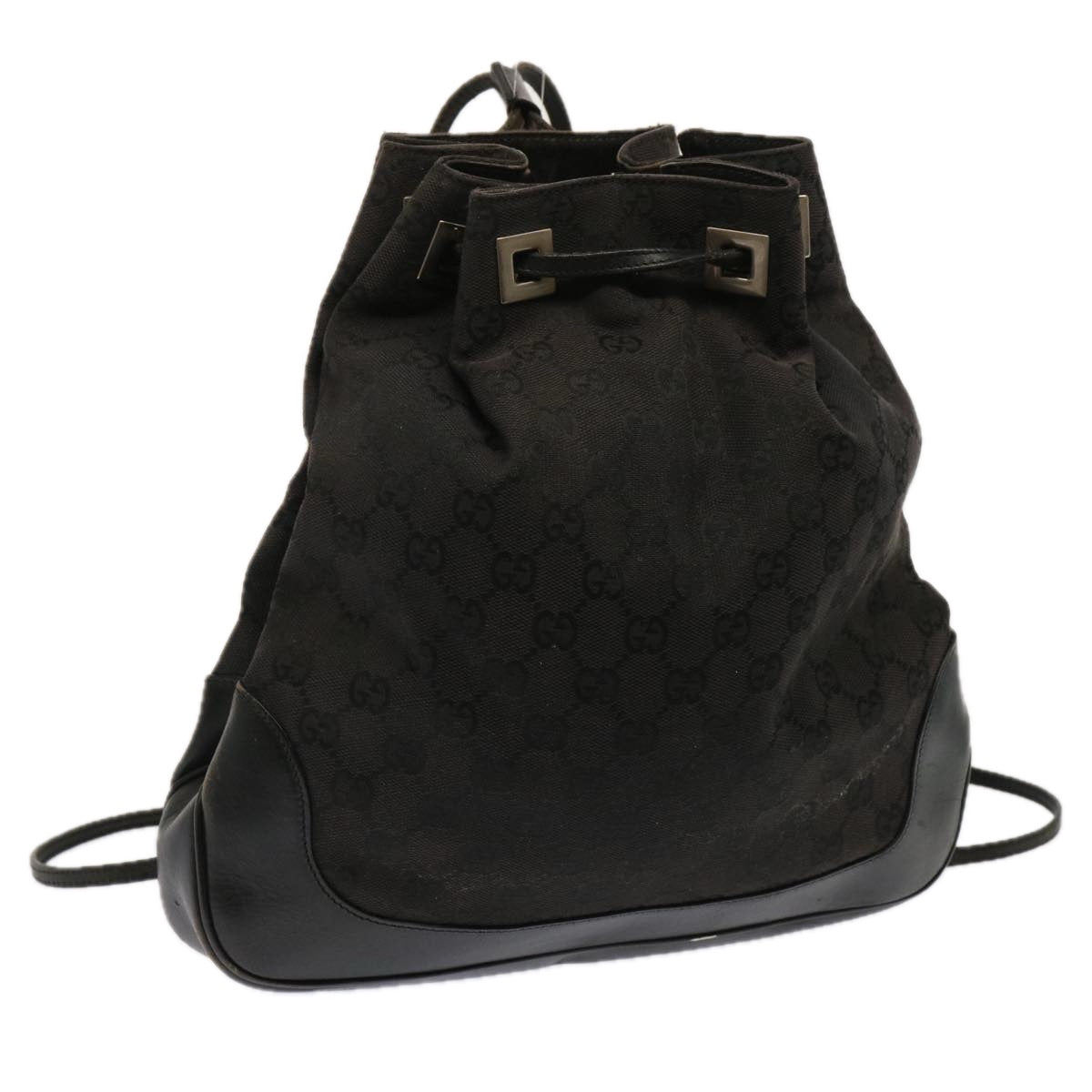 Luxury Gucci Trending 2025 GG Canvas Shoulder Bag Black 001 3812  71811