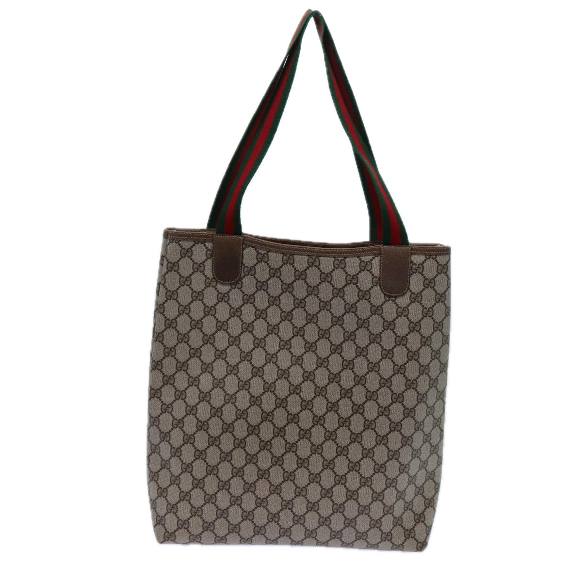 Luxury Gucci Trending 2025 GG Supreme Web Sherry Line Tote Bag Beige Red Green 39 02 003  71817