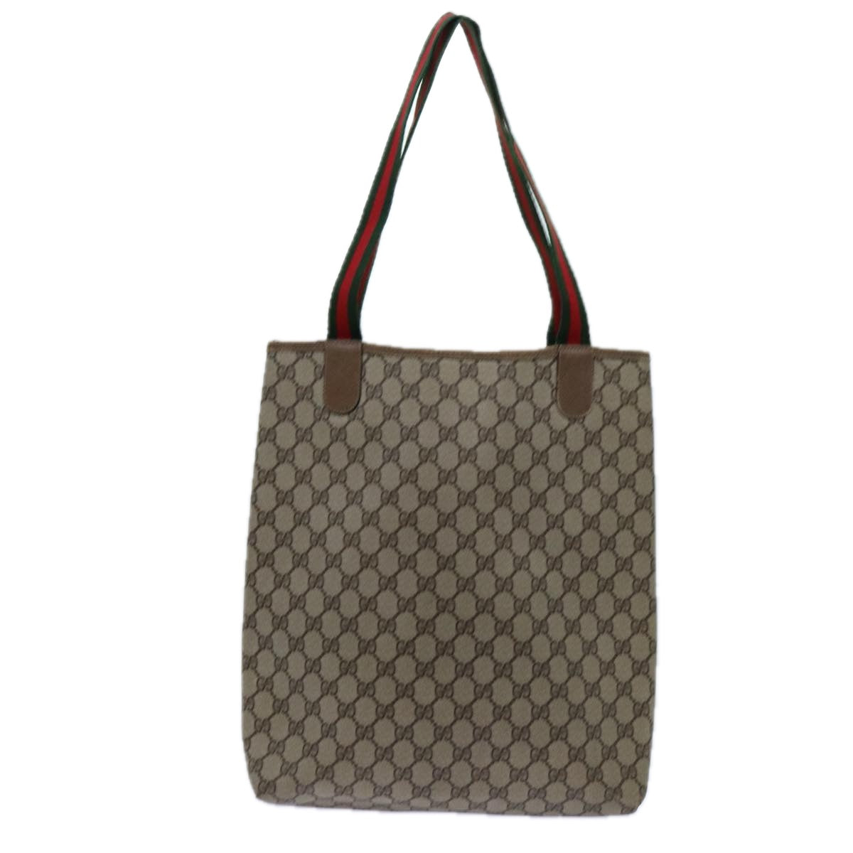Luxury Gucci Trending 2025 GG Supreme Web Sherry Line Tote Bag Beige Red Green 39 02 003  71818