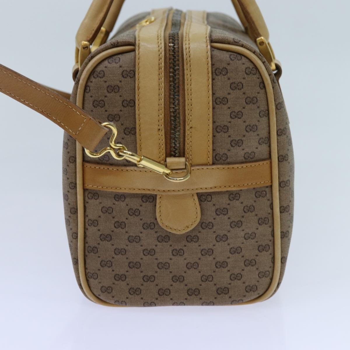 Luxury Gucci Trending 2025 Micro GG Supreme Hand Bag PVC Leather 2way Beige  71819