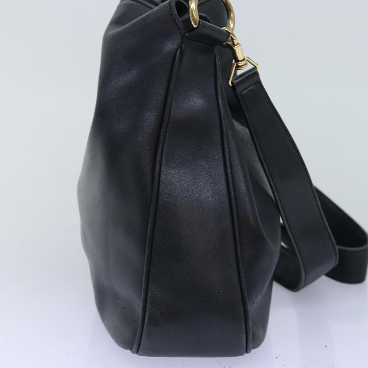 Luxury Gucci Trending 2025 Bamboo Shoulder Bag Leather 2way Black  71823