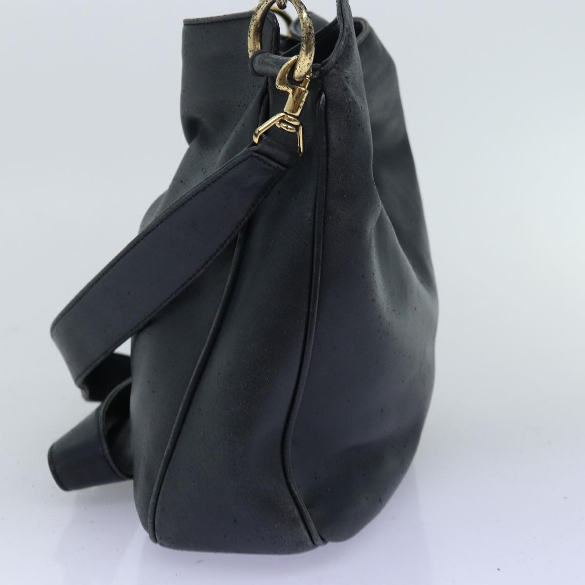 Luxury Gucci Trending 2025 Bamboo Shoulder Bag Leather 2way Black  71823