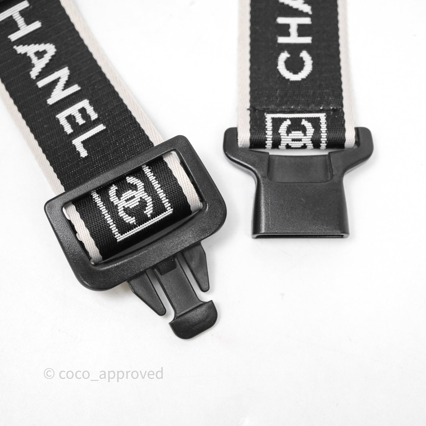 Chanel CC Logo Sport Waist Bag Grey