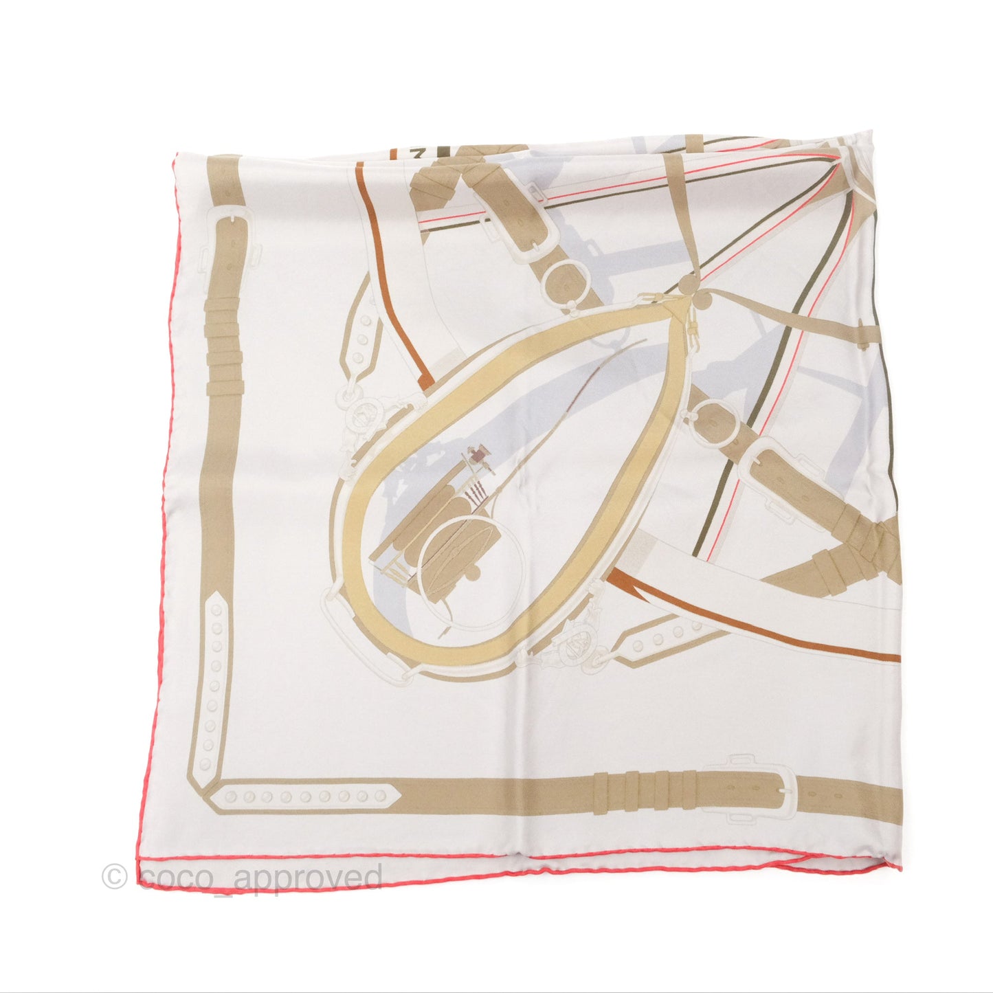 Hermes En Roue Libre Silk Scarf 90