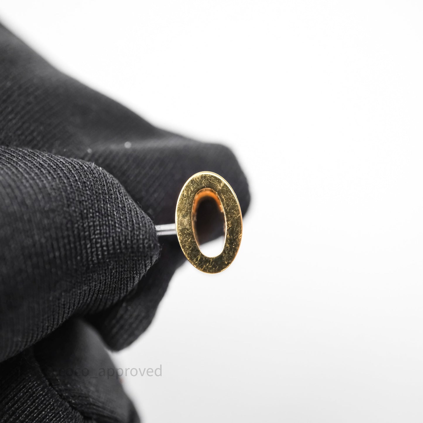 Hermès Mini Pop H Earrings Rose Dragee 5U Gold Hardware