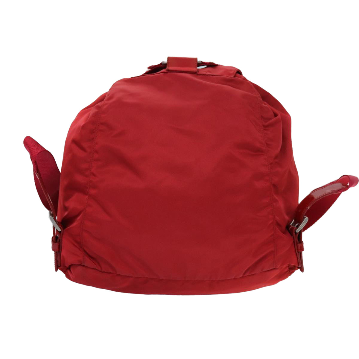 Luxury PradaBackpack Nylon Red 71860