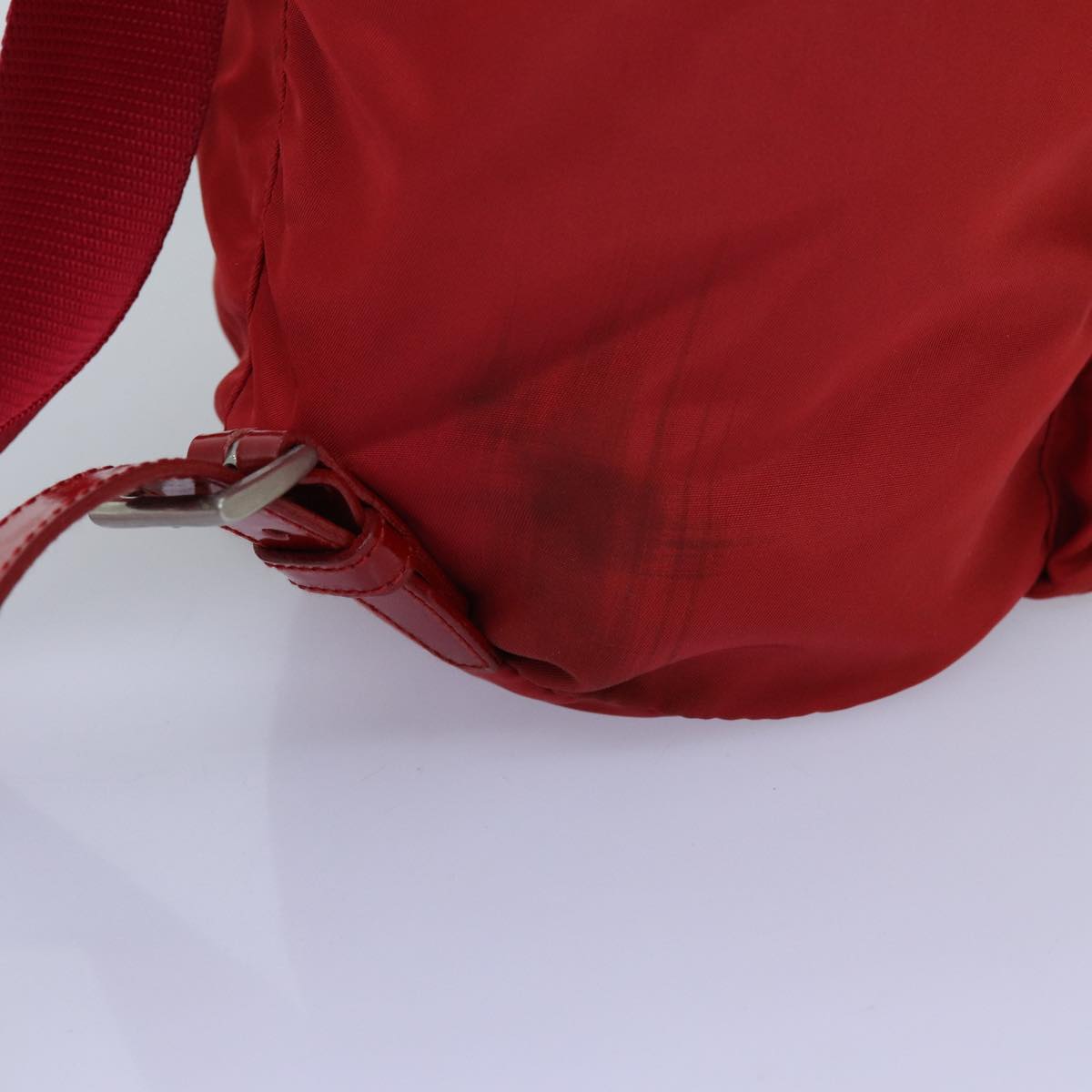 Luxury PradaBackpack Nylon Red 71860