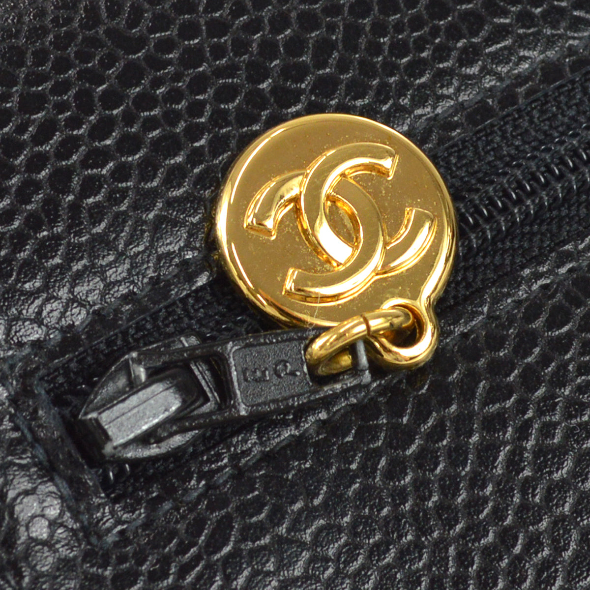 Luxury Chanel 1997-1999 Timeless Long Wallet Black Caviar