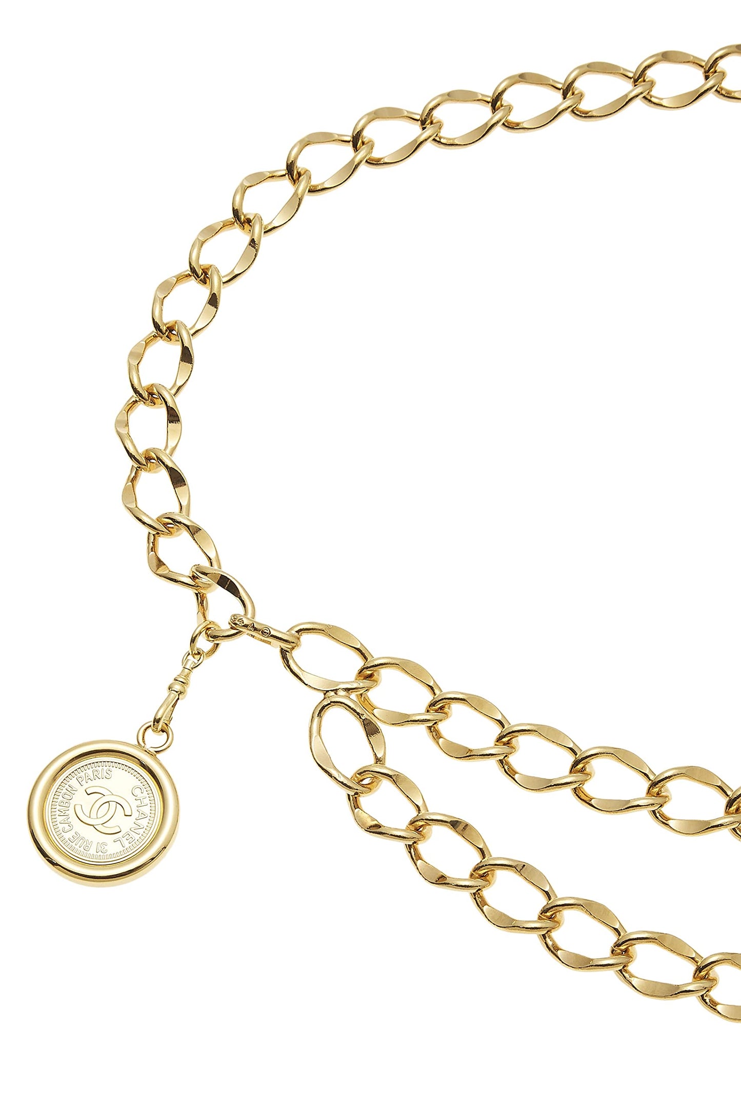 Chanel,  Gold 'CC' Chain Belt 2, Gold
