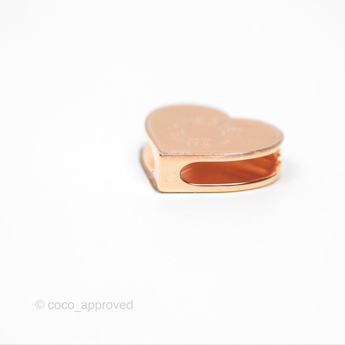 Hermès Mini Coeur Scarf Ring