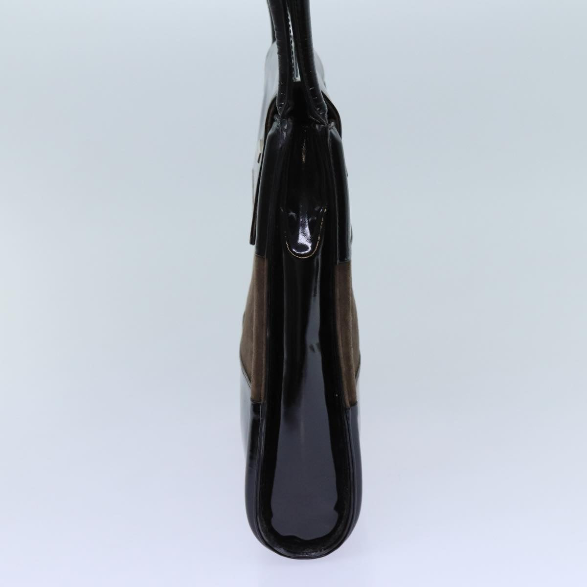 Luxury Gucci Trending 2025 Shoulder Bag Patent leather Brown  71917