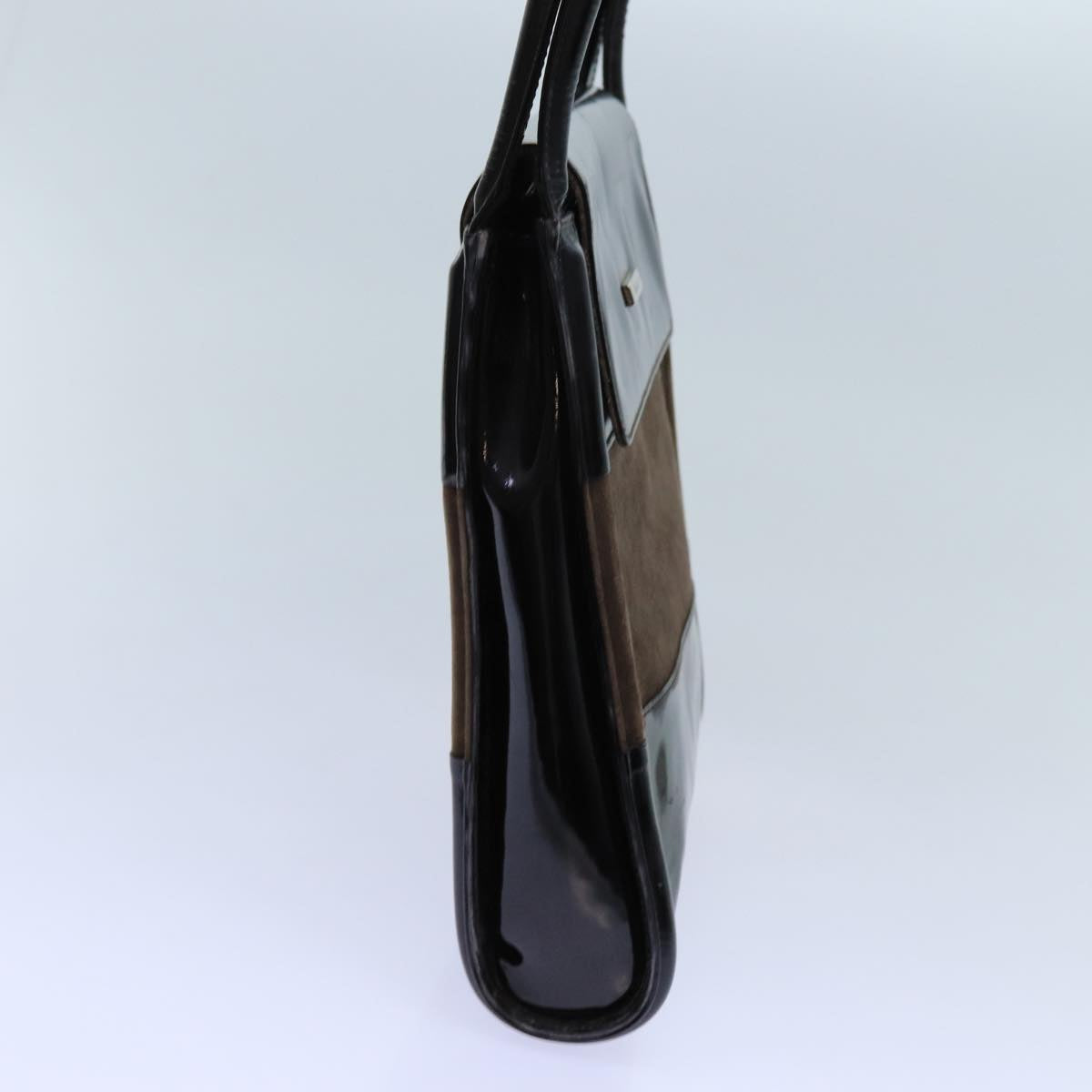 Luxury Gucci Trending 2025 Shoulder Bag Patent leather Brown  71917
