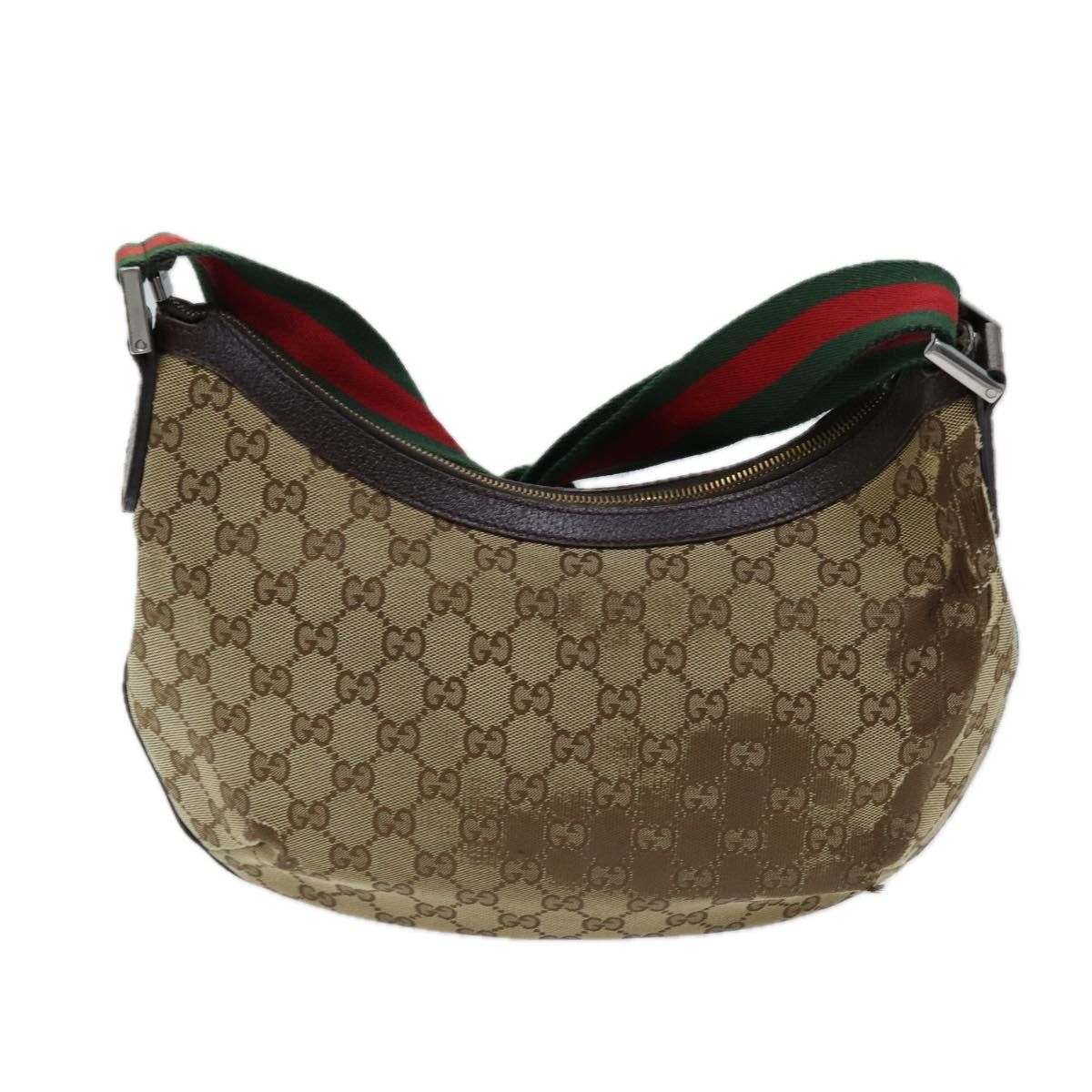 Luxury Gucci Trending 2025 GG Canvas Web Sherry Line Shoulder Bag Beige Red Green 181092  71918