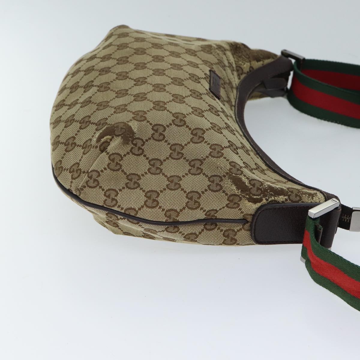 Luxury Gucci Trending 2025 GG Canvas Web Sherry Line Shoulder Bag Beige Red Green 181092  71918