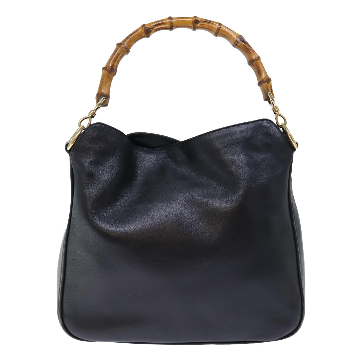 Luxury Gucci Trending 2025 Bamboo Shoulder Bag Leather 2way Black 001 1705 1638  71919