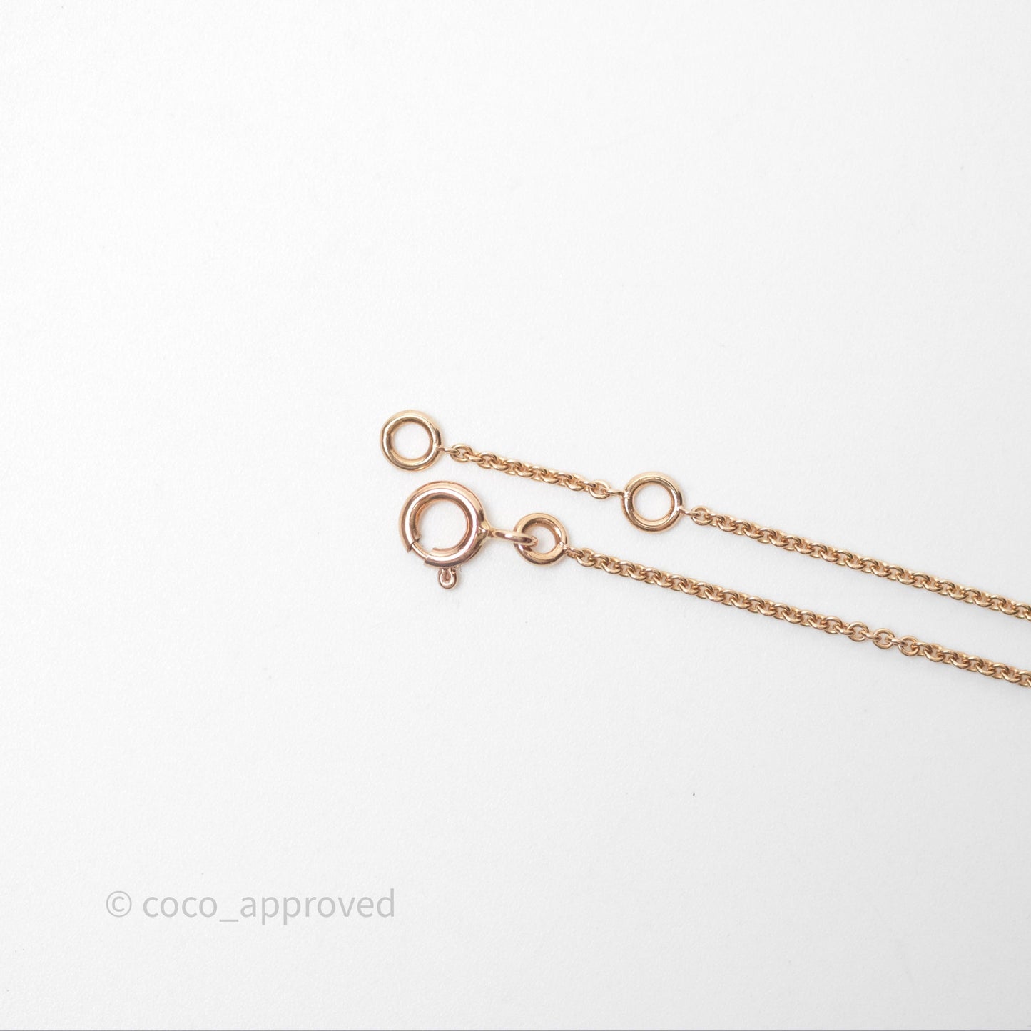 Hermès Farandole Pendant Small Model Rose Gold
