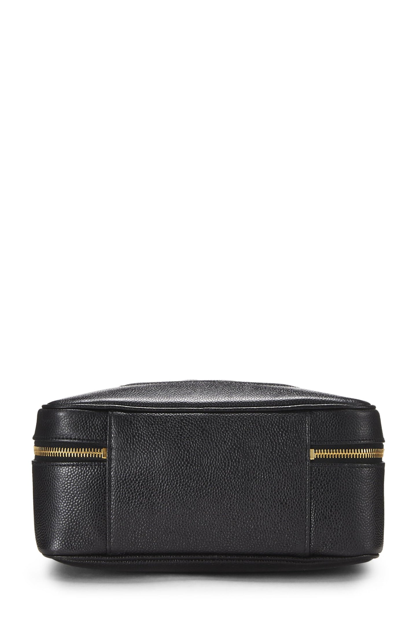 Chanel,  Black Caviar Lunch Box Vanity, Black
