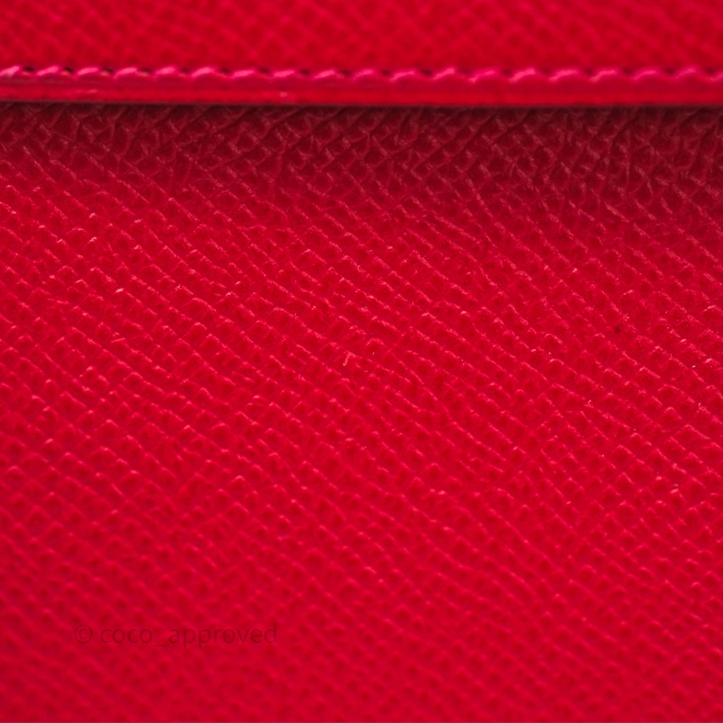 Hermès Sellier Kelly 25 Rouge Casaque Q5 Epsom Gold Hardware