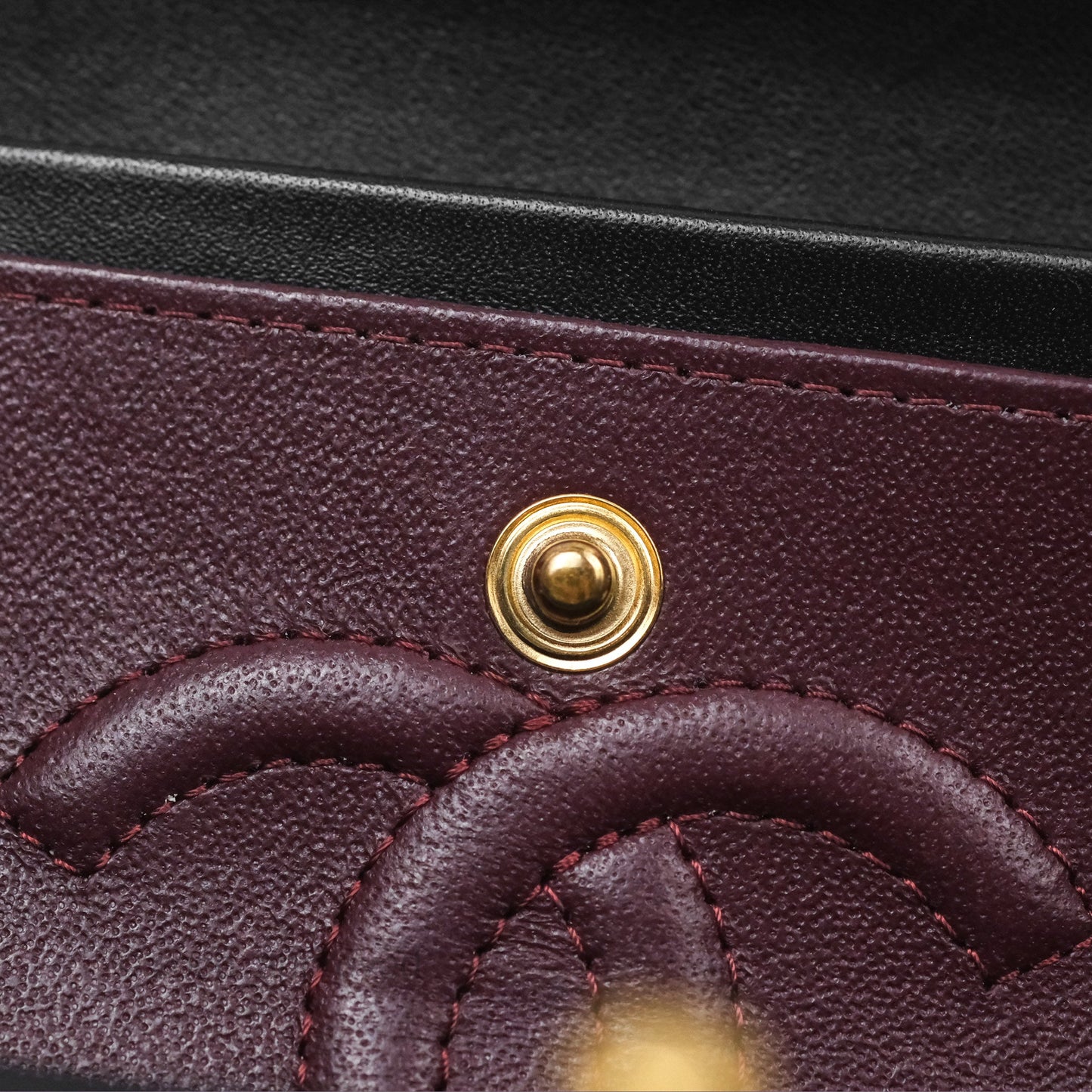 Chanel Small S/M Classic Flap Black Lambskin Gold Hardware