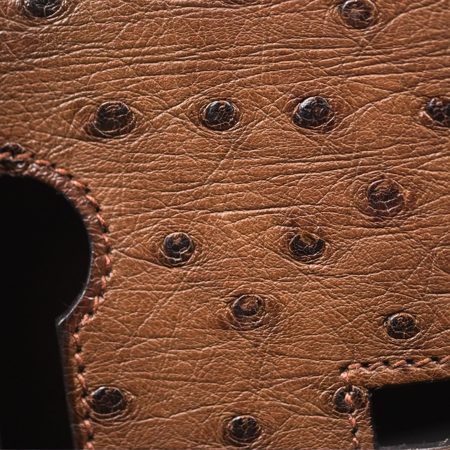 Hermès Birkin Retourne 30 Dark Brown Ostrich Palladium Hardware