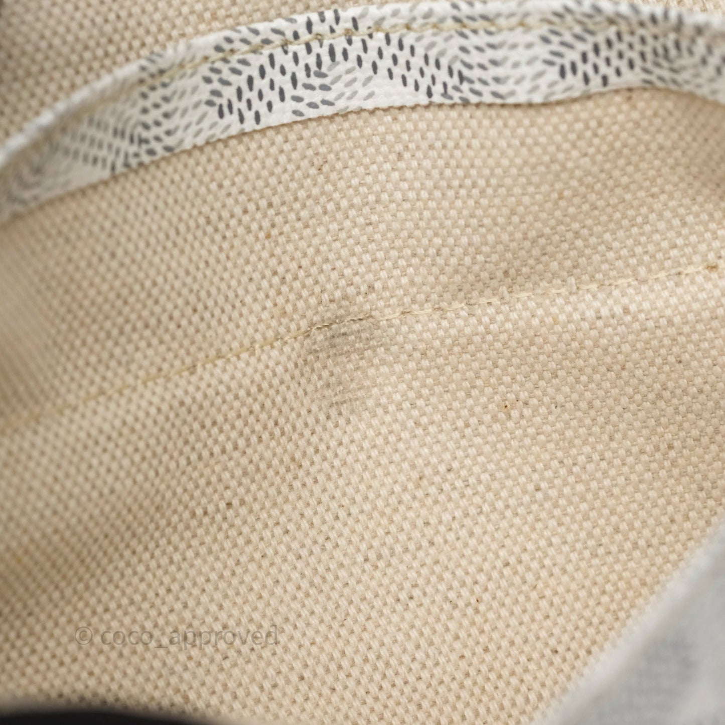 Goyard St Louis Tote PM White