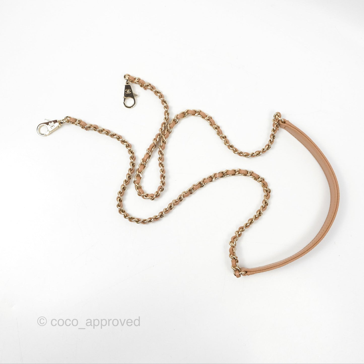 Chanel Mini Coco Handle Dark Beige Caviar Gold Hardware