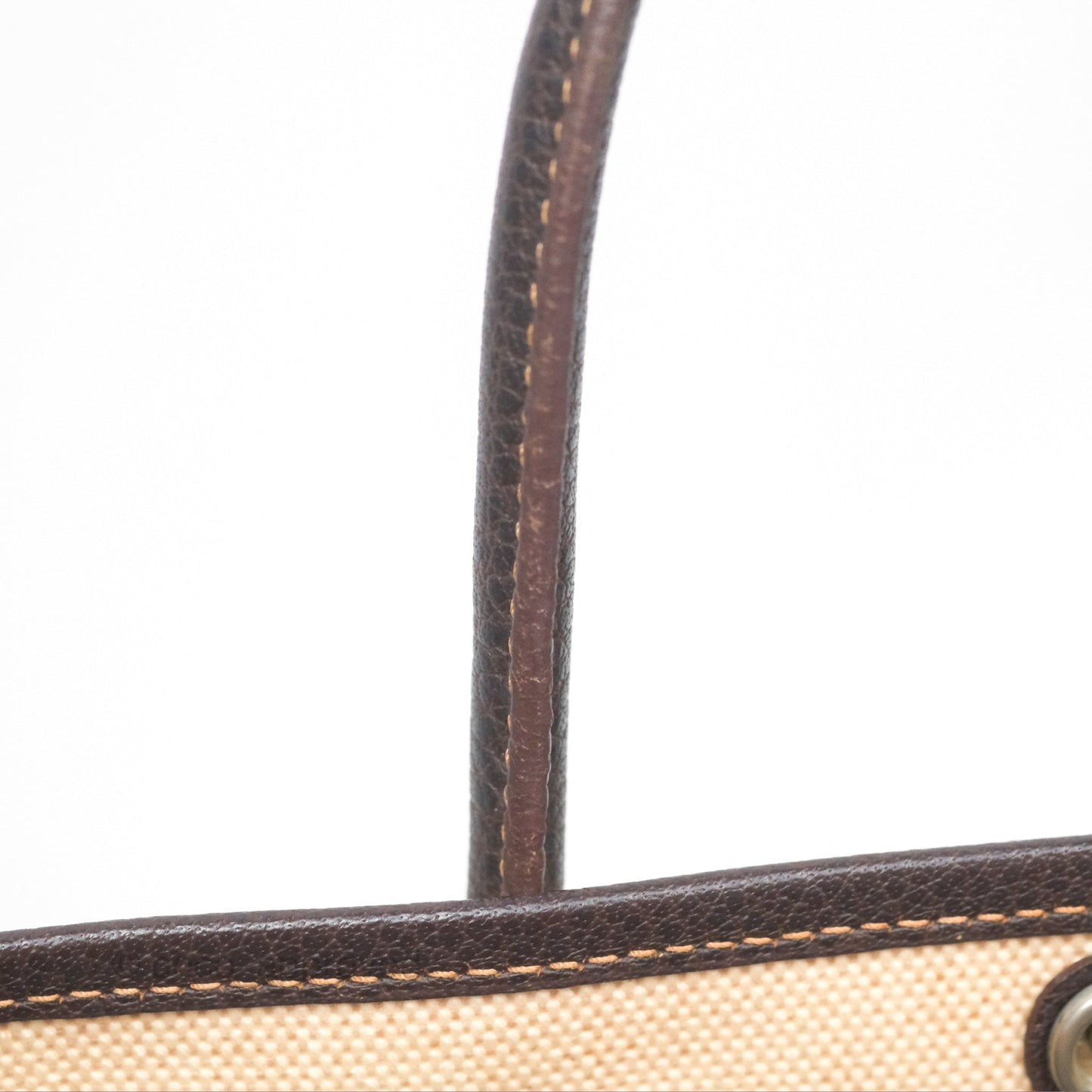 Hermès Garden Party 30 Canvas Brown/ Natural