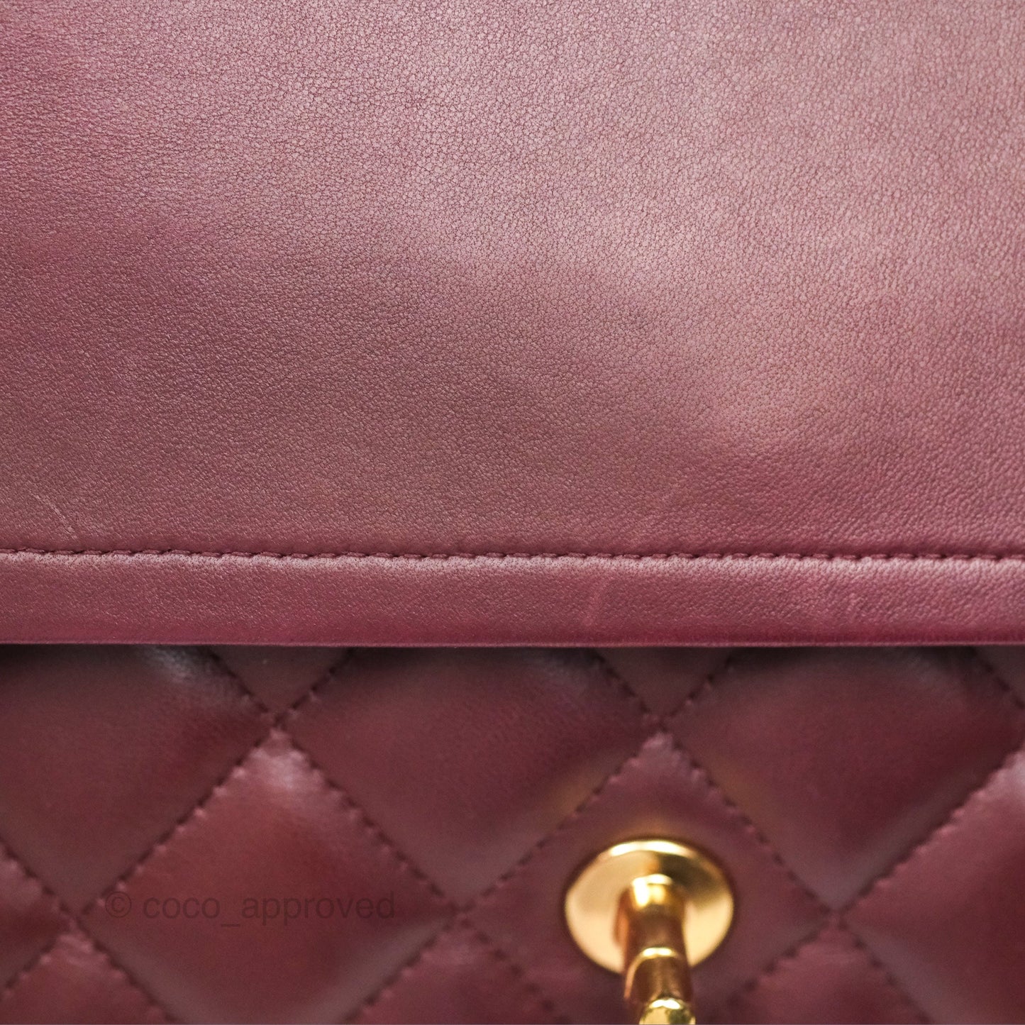 Chanel Jumbo Double Flap Burgundy Lambskin Gold Hardware