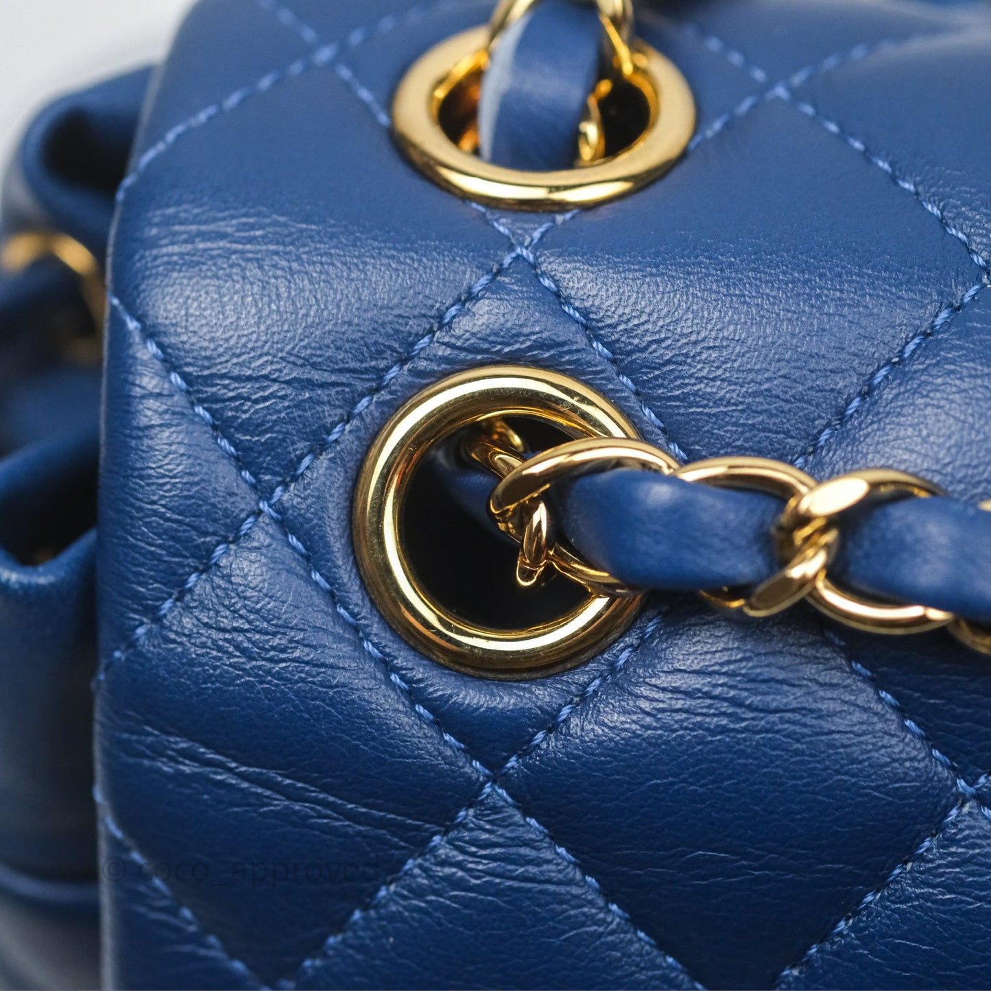 Chanel Quilted Small Urban Spirit Backpack Calfskin Navy Gold Hardware